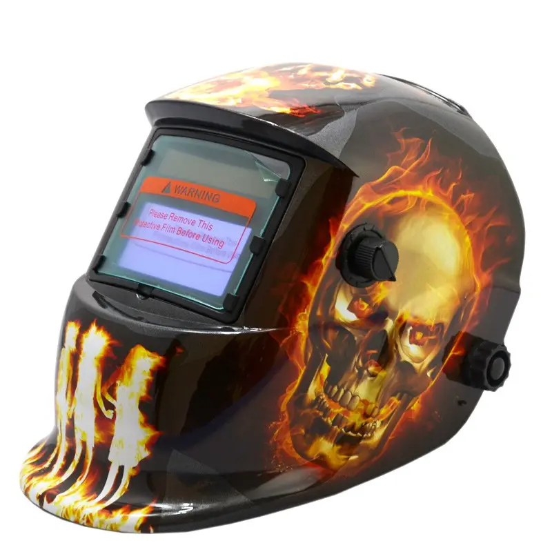 TRQ Auto Darkening Grinding Shade High Quality Hard Hat Welding Helmet