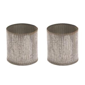 Rustic Tin Planter