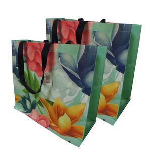 Bolsa de Compras Tejida de PP con Asas de Cinta de PP, Tamaño y Color Personalizados, Construcción Tubular - Uso Cómodo y Bonito Diseño - Product Image 1
