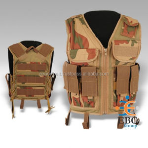 Gilet tactique Molle OEM de haute qualité en Cordura 800 Deniers, logo personnalisé, approvisionnement en gros rapide, camouflage vert olive - Product Image 4