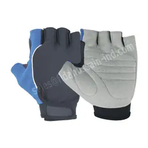 Gants de vélo en cuir synthétique de haute qualité pour la sécurité des mains Gants de course Gants de Travail Meilleure vente de gants de sport de cyclisme - Product Image 1