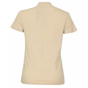 Nueva moda y elegante estampado personalizado cuello redondo manga larga mujeres camisetas 100% algodón ecológico Casual de Bangladesh - Product Image 2