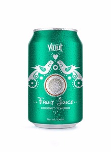 Jus de mangue 330ml en canette aluminium avec pulpe VINUT pour distributeur et importateur en gros - Product Image 3