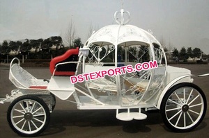 Carruaje de caballos de la Cenicienta, juguete de lujo para bodas, Buggy de la Cenicienta - Product Image 4