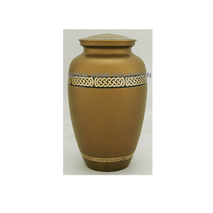 Ciselure Urn en aluminium pour anniversaire de chiens et adultes, métal, meilleure vente - Product Image 1