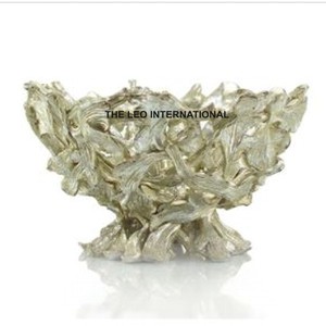 Bol à fruits en métal et aluminium de dernier style pour fête, événement, mariage, décoration, bol de service classique de luxe de haute qualité - Product Image 1
