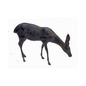 Sculpture animalière Décoration moderne Sculpture de cerf Extérieur Antique Animal Bronze Cerf Ornements et Figures Décoration intérieure - Product Image 1