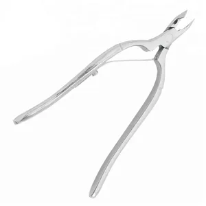 Fancy Handvat Roestvrij Staal Materiaal Met Enkele Lente Sharp Blade Cuticle En Nail Nipper