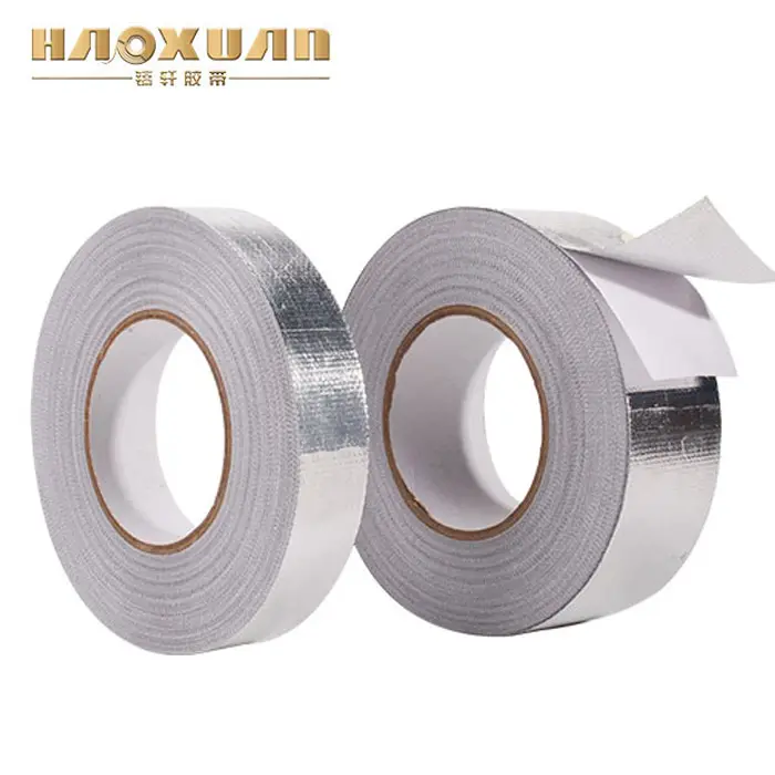 Multi-Tujuan Tahan Panas Aluminium Foil Duct Isolasi Tape