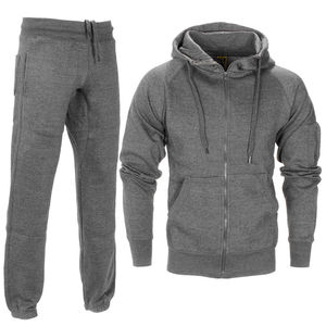Survêtement de sport pour homme, ensemble deux pièces, logo personnalisé, slim, velours réfléchissant, vêtements de jogging, combinaison - Product Image 5