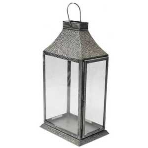 Festival <b>Christmas</b> <b>Decoration</b> Out <b>Door</b> New Design Filigree Candle Lantern with Glass - Product Image 2