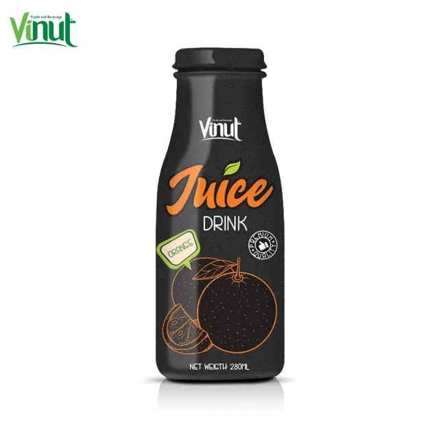 280ml VINUT şişe aseptik portakal suyu konsantresi orijinal NO şeker eklendi Detoxifies vücut üretici dizini