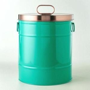 Ensemble de 3 contenants écologiques en métal vintage pour nourriture pour chien, ustensiles de cuisine pour servir la nourriture pour chien, paniers de rangement économiques - Product Image 2