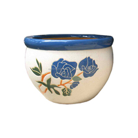 Vente en gros produits glaçure pour poterie jardin pots de fleurs et jardinières en céramique utiliser pour la maison accessoires décoration bureau à domicile