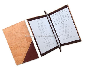Venta caliente de alta calidad Custom Cafe Style Menu Cover - Product Image 1