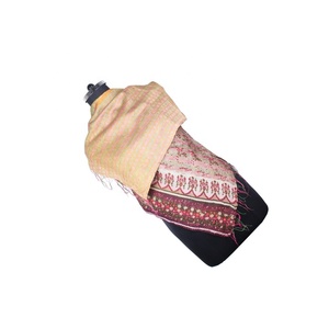 Kantha Work Silk Handmade Vintage Style <b>Scarf</b> Trendy Design for Girls SC1230 <b>Scarves</b> Vintage Kantha Hand Stitched Cotton Allover - Product Image 1