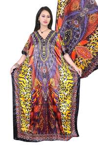 Caftán Marroquí Tradicional, Vestido Ligero de Poliéster, Ropa de Fiesta y Noche - Product Image 6