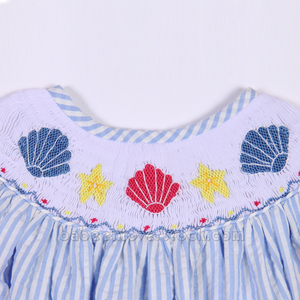 น่ารักฤดูใบไม้ผลิฤดูร้อนทำด้วยมือชุดที่มีเปลือกหอยและปลาดาวรูปแบบ-BB962 - Product Image 3