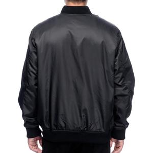 Venta al por mayor por encargo cuello redondo chaqueta de bombardero de los hombres temporada de invierno con cremallera completa ropa de moda con servicio OEM disponible - Product Image 4
