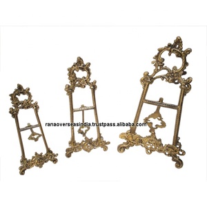 Soportes de Exhibición de Metal Pulido de Latón, Decoración Náutica para el Hogar, Soportes de Exhibición de Losas - Product Image 2