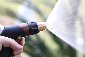 Pistolet à eau de jardin réglable en zinc pour l'été, motifs de pulvérisation variables, poignée souple, gâchette avant, buse à jet puissant pour usage extérieur - Product Image 3