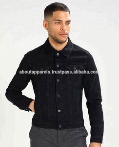 Chaquetas vaqueras de diseñador personalizadas OEM al por mayor para otoño transpirables de talla grande con decoración de botones esenciales de invierno - Product Image 6