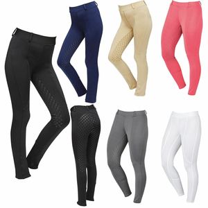 Shemax Custom 2023 High Quality Wholesale New Design Equestrian Clothing Competition Breech Gel Grip Horse Riding Tight - Product Image 1