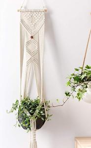 Decoración Bohemia sostenible Colgador de plantas de macramé barato Soporte para macetas Soporte para plantas para decoración del hogar a precio barato - Product Image 3