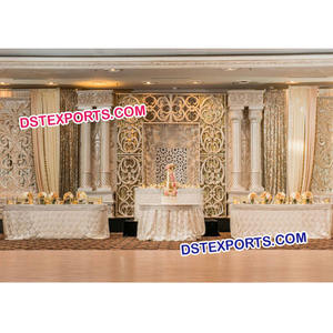 Romana Pilar boda recepción montaje moderno boda del nuevo diseño de la boda del - Product Image 1