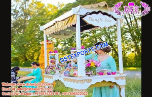 Estación de comida de estilo indio Rehri para boda, carrito de comida decorativo de estilo indio para boda - Product Image 6