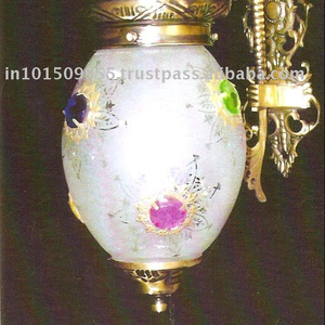 Lámpara de pared de cristal India hecha a mano elegante India - Product Image 6