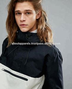 เสื้อแจ็กเก็ตกันลมแบบสวมหัวของผู้ชายเสื้อแจ็คเก็ตกันลมแบบสวมหัวระบายอากาศได้ทันสมัยทันสมัยทันสมัย - Product Image 5