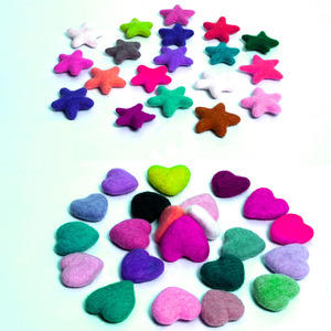 FCS-016 Écologique Nouvelle-Zélande Étoiles en Feutrine Décor À La Maison et Accessoires De Noël Artisanat Main Feutrée par Artisanes du Népal - Product Image 6