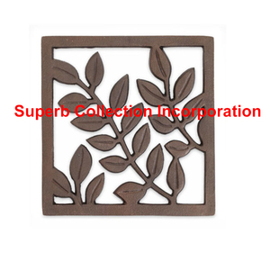 Leaf Trivet Color marrón Venta caliente y posavasos de nogal de nuevo diseño de alta calidad - Product Image 2