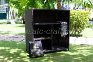 High Quality Poly PE Rattan Outdoor Furniture High Bar Set and Table for Relaxing RABR-097 (Style 4) - Product Image 2