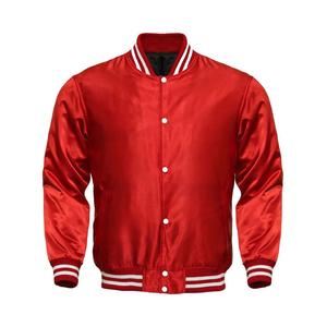 Fashionable red satin jacket For Comfort And Style Alibaba