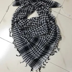 Arafat PLO scarf ผ้าคลุมไหล่ผ้าฝ้าย100% สไตล์ยุโรปพิมพ์ลายอาหรับแบบดั้งเดิมสไตล์ยุโรปฤดูร้อน - Product Image 1