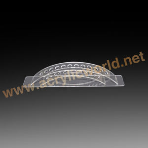 Trous personnalisés Séchage à l'air professionnel Accessoires de maquillage en acrylique cosmétique Porte-brosse - Product Image 1