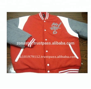 Chaqueta de invierno de béisbol Varsity de algodón para hombre, nueva ropa de abrigo americana para club juvenil, Escuela Universitaria, con decoración bordada - Product Image 2