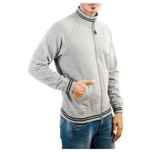 Ropa al por mayor sudadera personalizada para hombres cuello redondo 100% algodón lavado liso sudaderas - Product Image 2