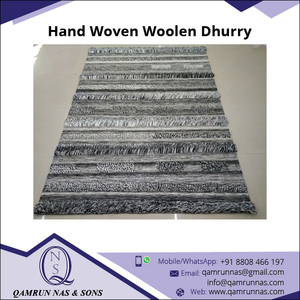 Tapis tissé à poils antidérapants de qualité supérieure fait à la main en laine durable lavable pour la maison et l'hôtel pour la salle de bain de prière - Product Image 2