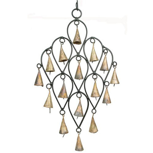 Black and Gold Bedroom <b>Bell</b> Wind <b>Chimes</b> - Product Image 1