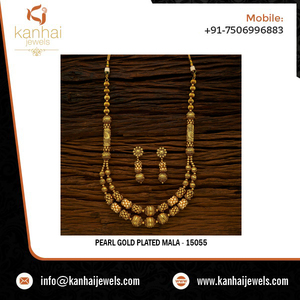 Collar Mala Chapado en Oro Perla - 15055 - Product Image 2