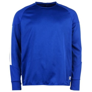 Men's Ultimate Cotton Heavyweight <b>Crewneck</b> Sweatshirt 100% Cotton Fleece Fabric with Zipper Pocket - Product Image 3