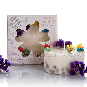 Vela de cera de soja ecológica modelo Nr.5 de Saules Fabrika para decoración del hogar - Product Image 5