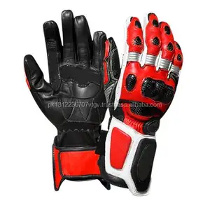 Protective Gear Motorbike Leather Gloves