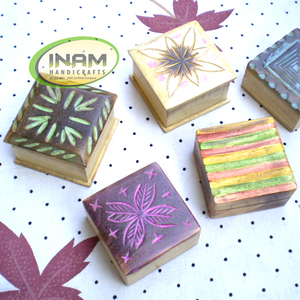 Beautiful and Designer Decorative Finished Handmade wooden boxes INAM HANDICRAFTS