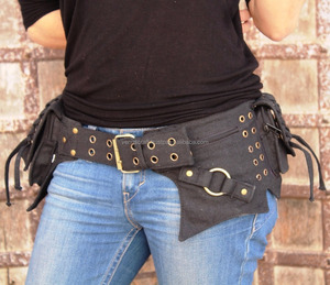 Riñonera de cuero genuino de alta calidad, riñoneras cómodas para Unisex, riñonera de bolsillo con cinturón de dinero de viaje - Product Image 5