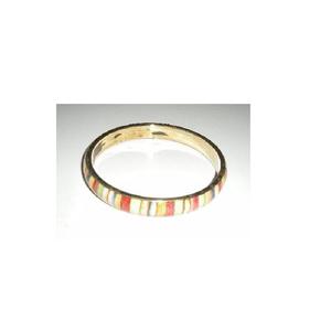 Venta caliente elegante étnico hecho a mano multicolor hueso mosaico latón incrustaciones mujeres moda madre perla brazaletes con Base de latón - Product Image 5