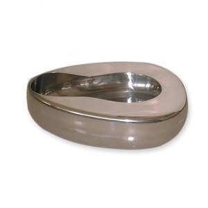 Type de perfection de bassin de lit Marchandises creuses Type de perfection de casserole de lit avec le couvercle/perfection de bassin de lit d'hôpital Acier inoxydable de haute qualité - Product Image 3